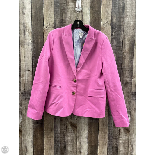 Blazer By J. Crew In Pink, Size: L