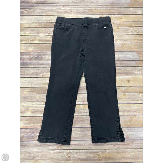 Jeans Jeggings By Logo In Black, Size: L