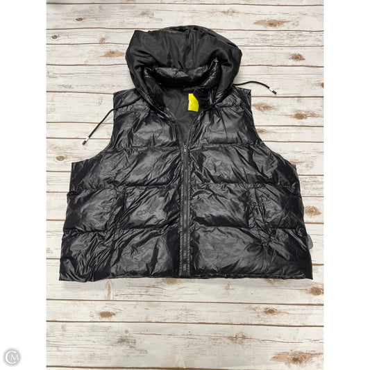 Vest Puffer & Quilted By Shein In Black, Size: 4x