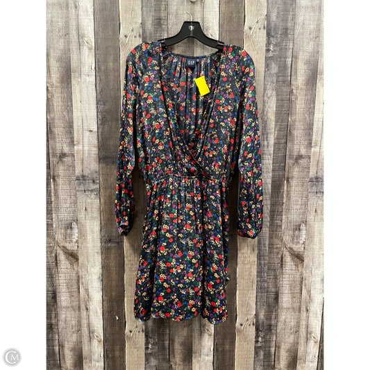 Dress Party Short By Gap In Floral Print, Size: M