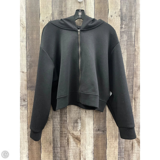 Athletic Jacket By A New Day In Black, Size: L