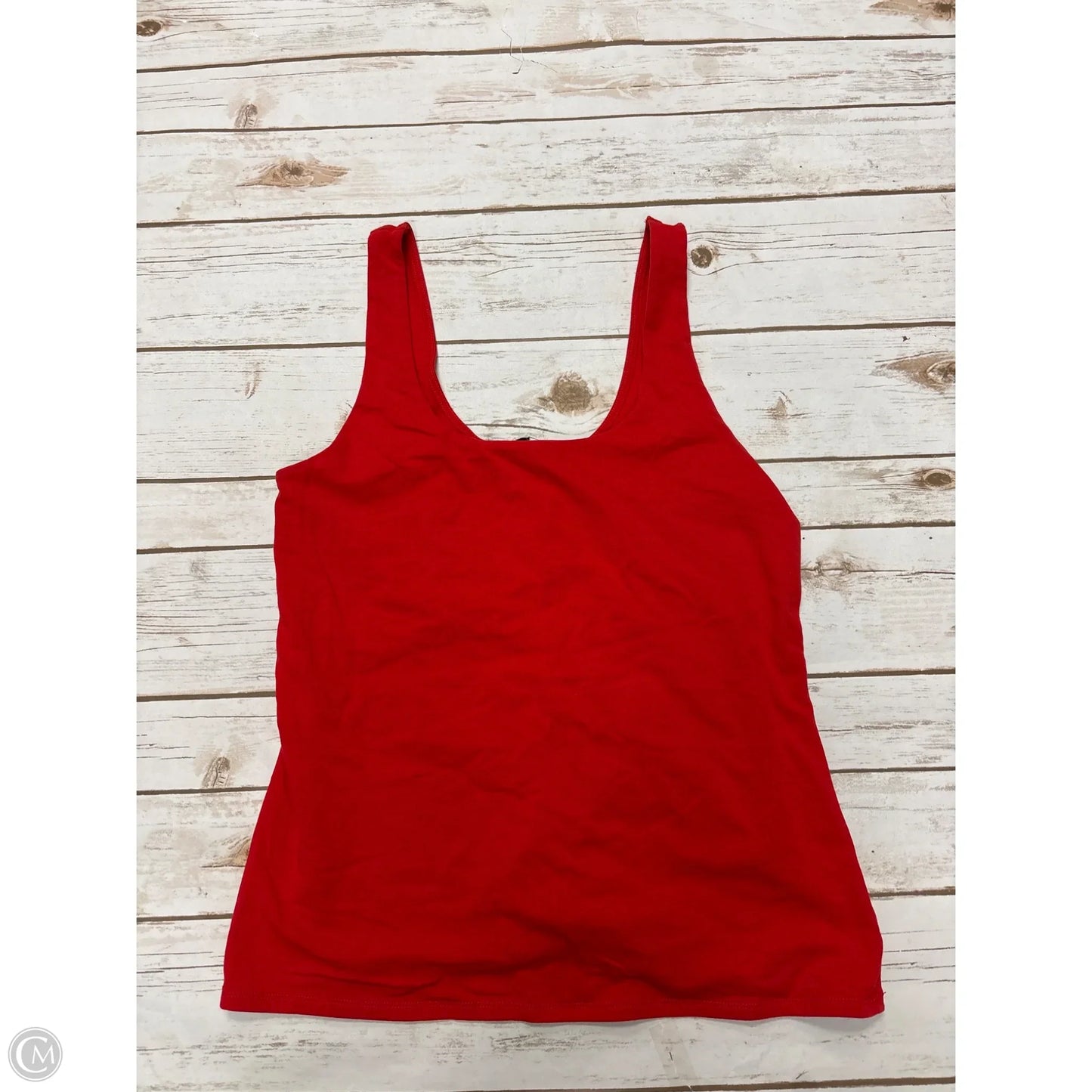Top Sleeveless By Express In Red, Size: L