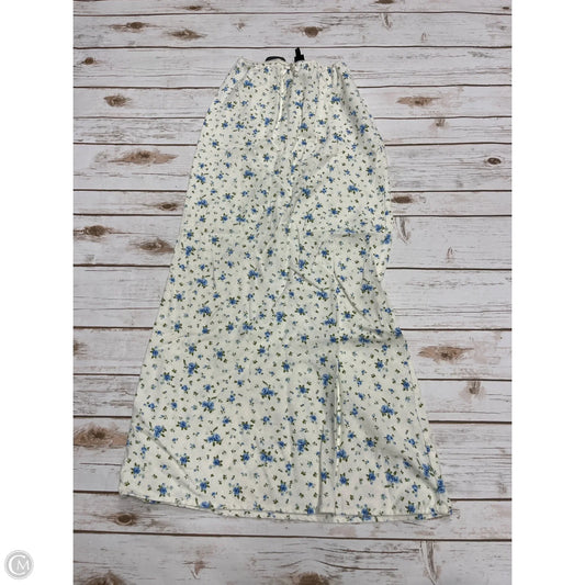 Skirt Maxi By Wild Fable In Blue & Cream, Size: Xs