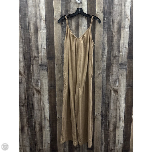 Jumpsuit By Shein In Brown, Size: Xl