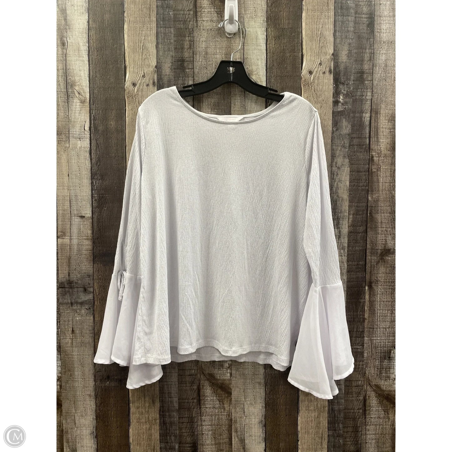 Top Long Sleeve By Lc Lauren Conrad In Purple, Size: Xl