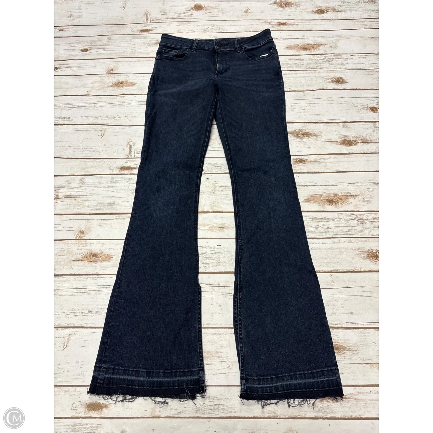 Jeans Flared By Dl1961 In Blue Denim, Size: 4