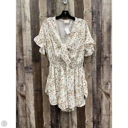 Dress Casual Short By Cme In Animal Print, Size: M