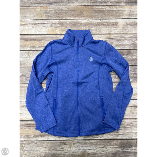 Athletic Jacket By Under Armour In Blue, Size: M