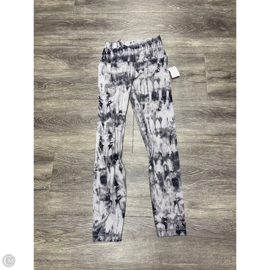 Athletic Leggings By Lululemon In Grey, Size: 4