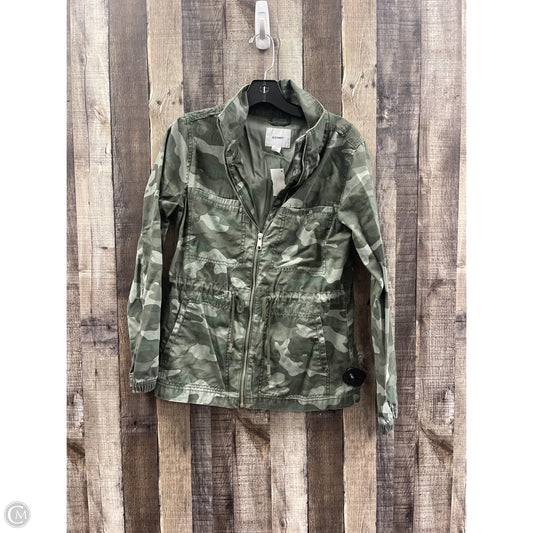 Jacket Shirt By Old Navy In Camouflage Print, Size: S