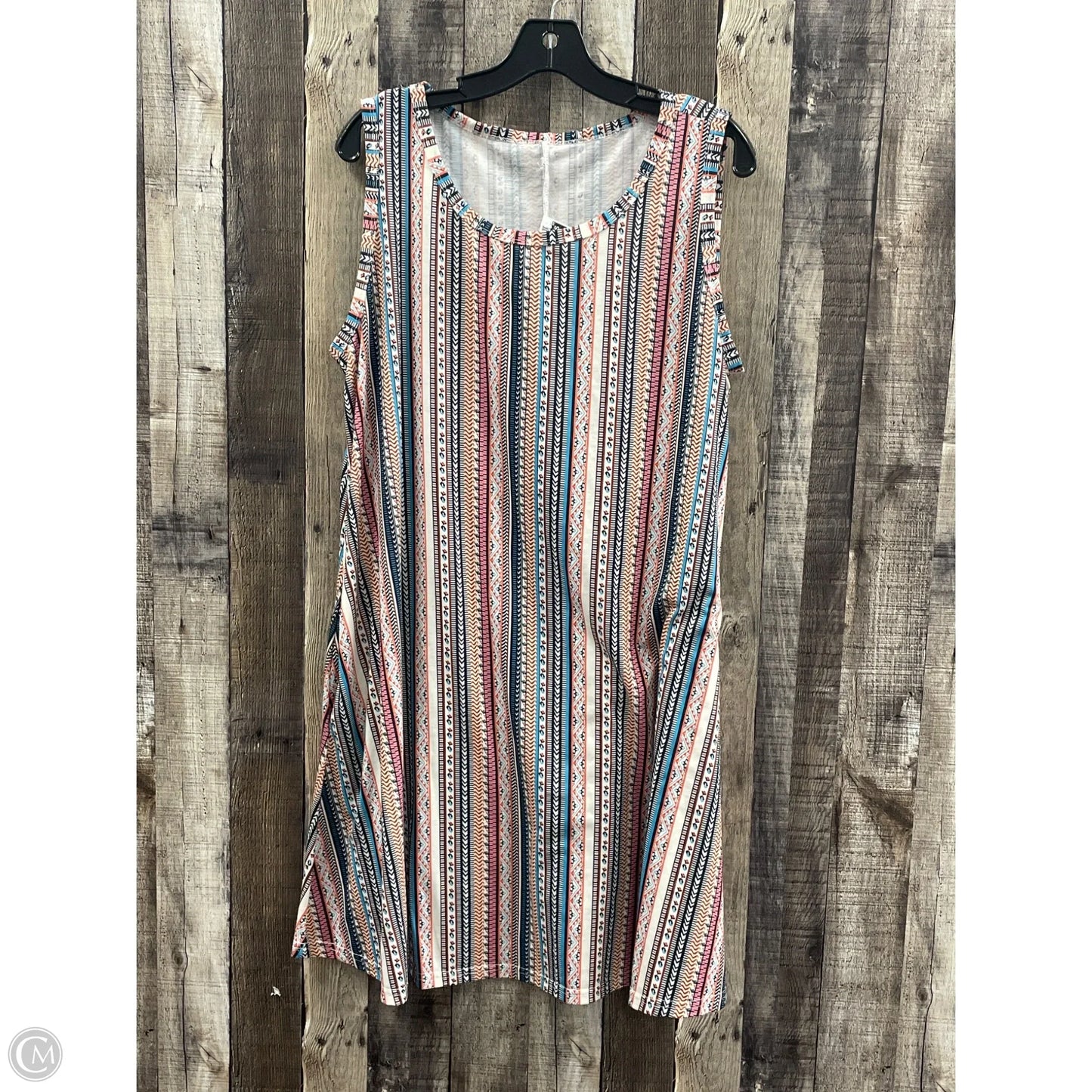 Dress Casual Short By Cmf In Multi-colored, Size: 2x