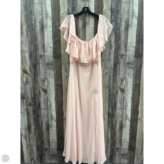 Dress Party Long By Cme In Pink, Size: 1x