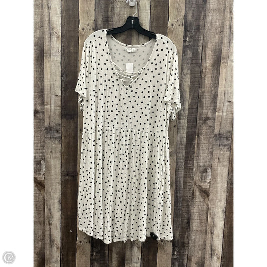 Dress Casual Short By Maurices In Polkadot Pattern, Size: 2x