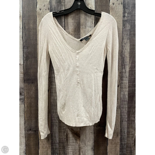 Top Long Sleeve Luxury Designer By Marc Jacobs In Beige, Size: M