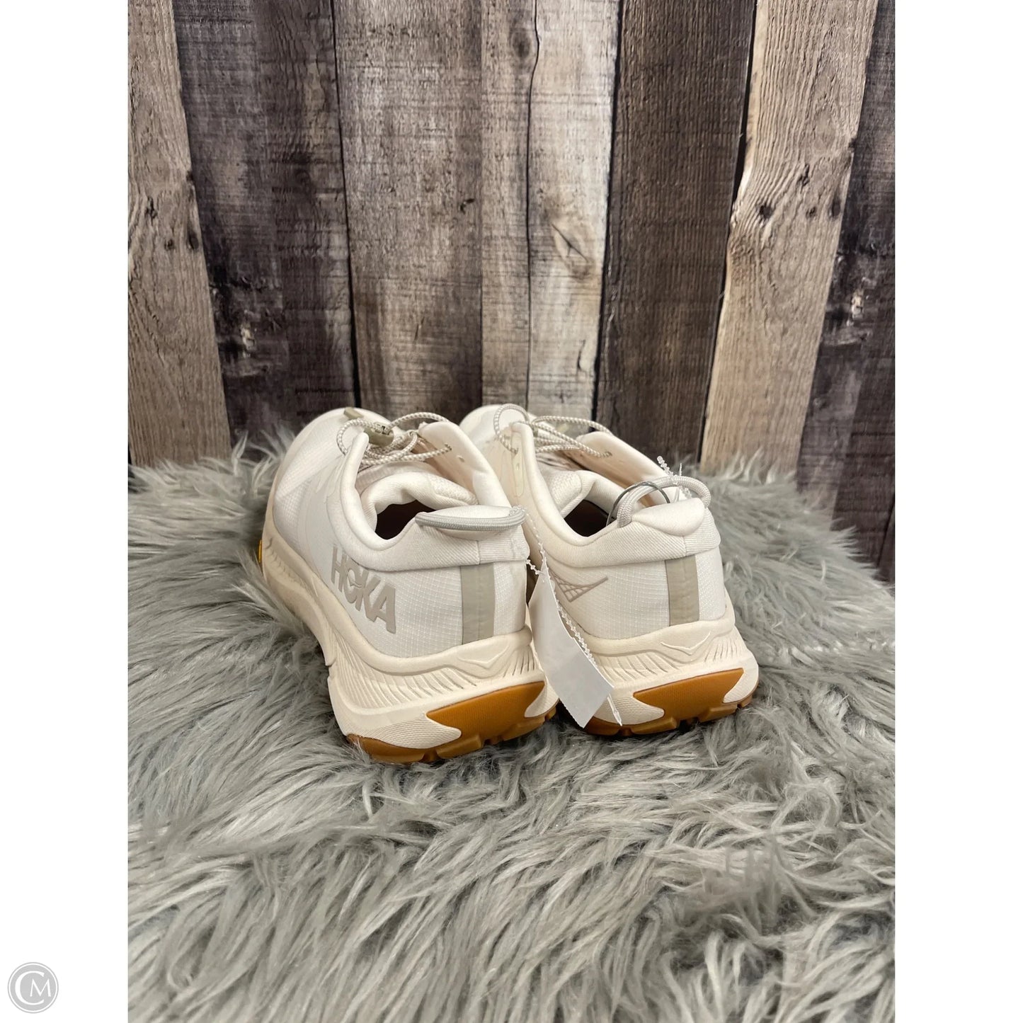 Shoes Athletic By Hoka In Cream, Size: 9.5