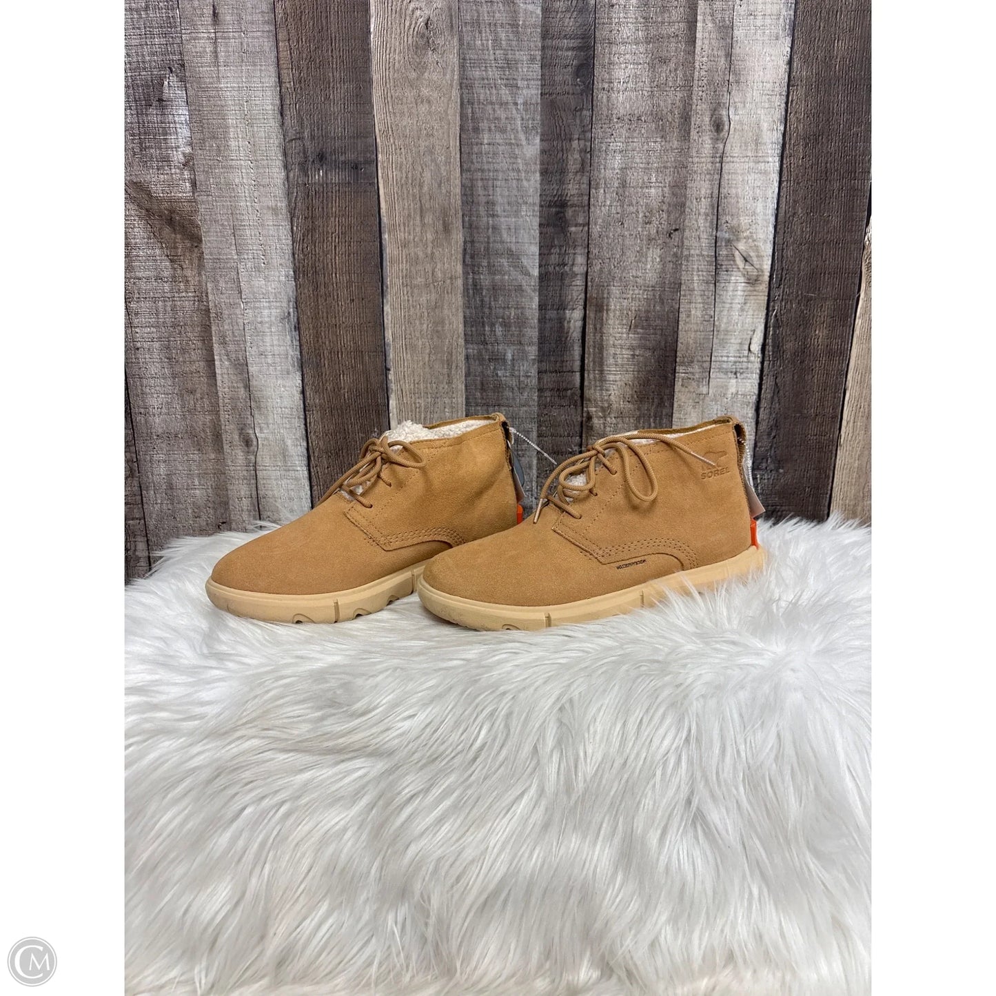 Boots Ankle Flats By Sorel In Tan, Size: 9