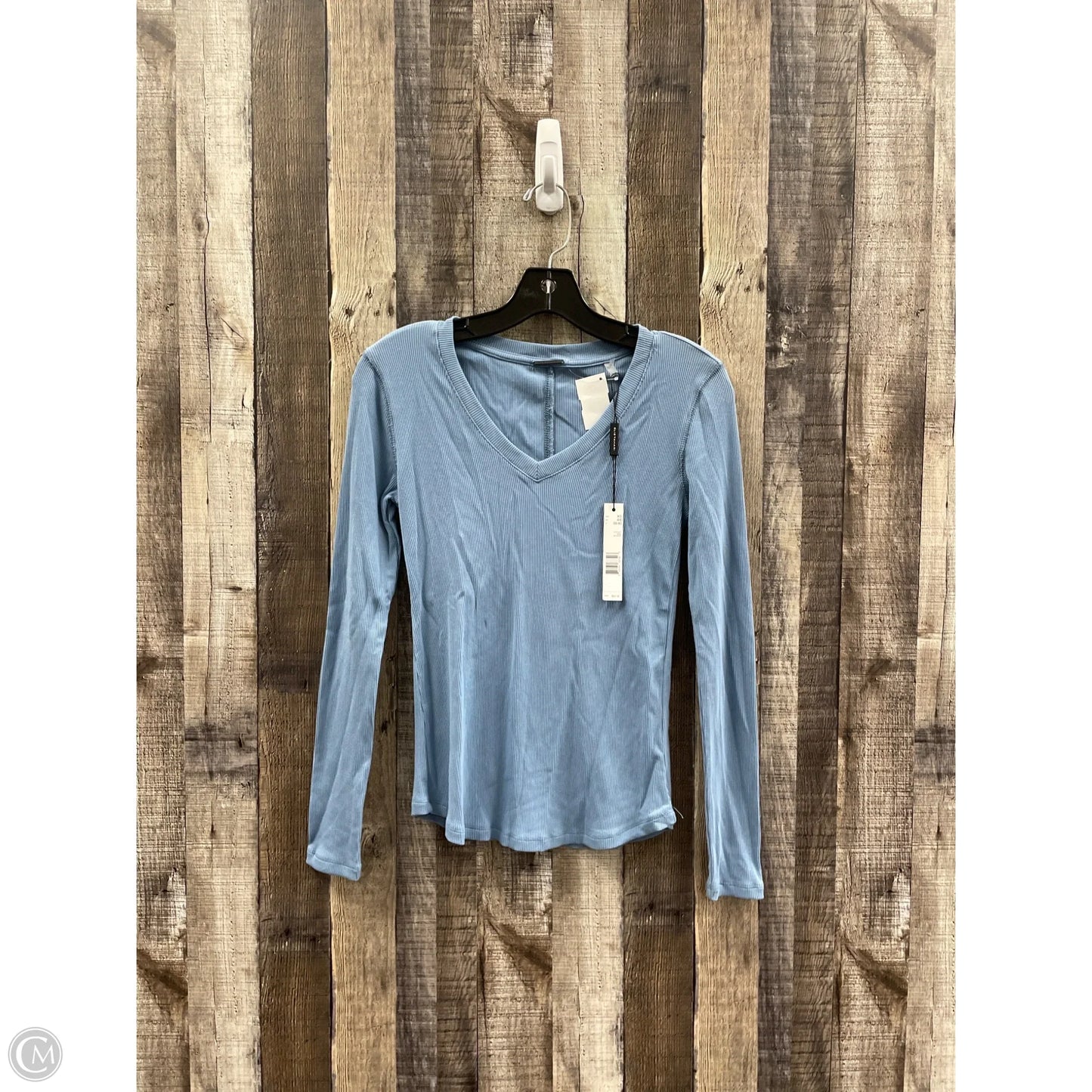 Top Long Sleeve Designer By Elie Tahari In Blue, Size: Xs