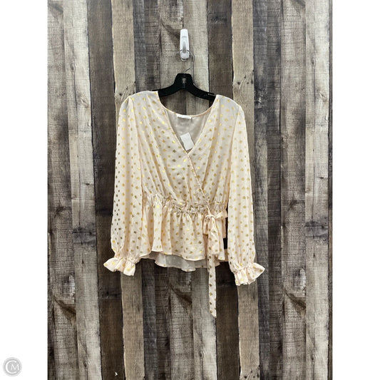 Top Long Sleeve By Cme In Multi-colored, Size: Xs