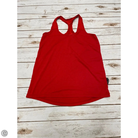 Athletic Tank Top By Xersion In Red, Size: S