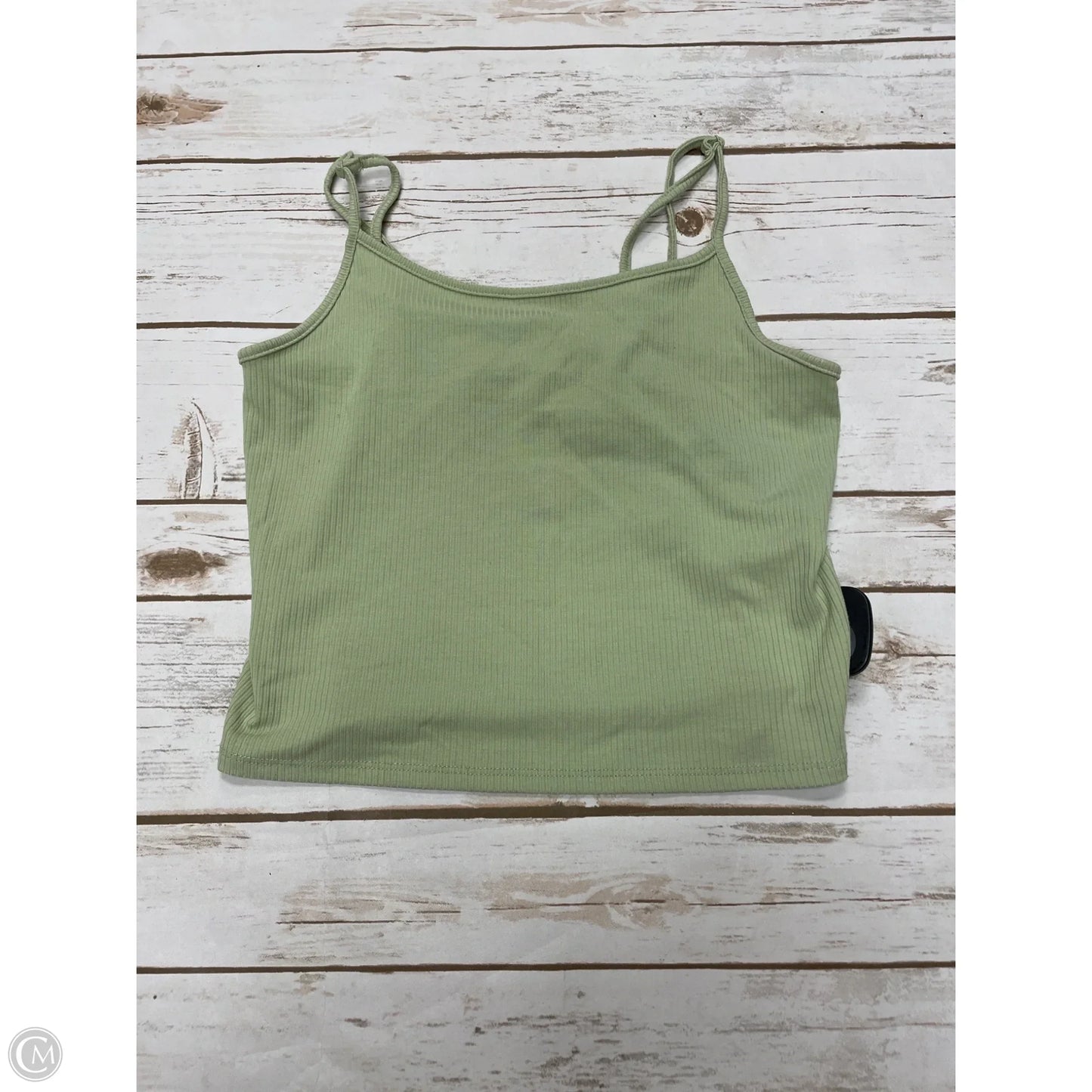 Top Sleeveless By American Eagle In Green, Size: M