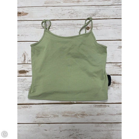Top Sleeveless By American Eagle In Green, Size: M