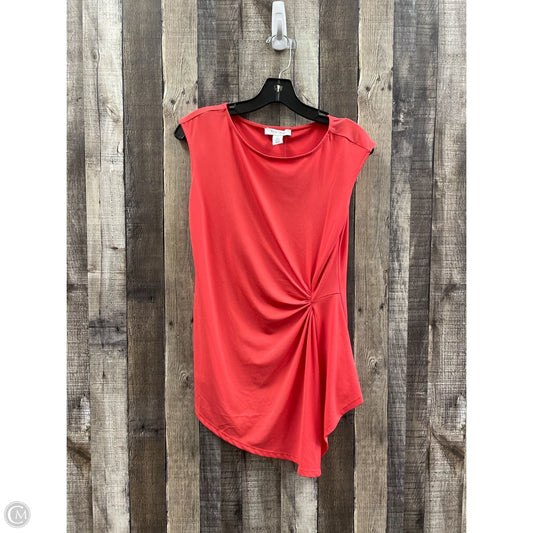 Top Sleeveless By White House Black Market In Coral, Size: S