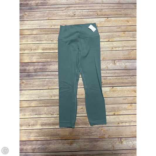 Athletic Leggings By Lululemon In Green, Size: 6