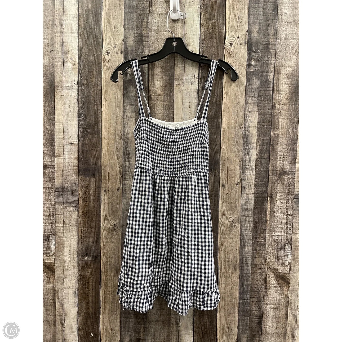 Dress Casual Short By Abercrombie And Fitch In Checkered Pattern, Size: M