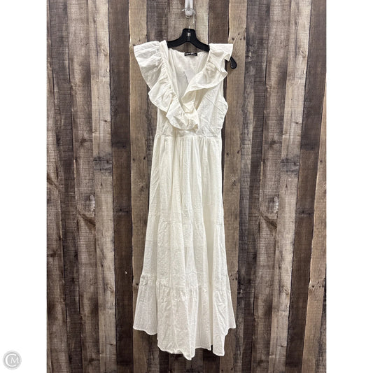 Dress Casual Maxi By Shein In White, Size: S