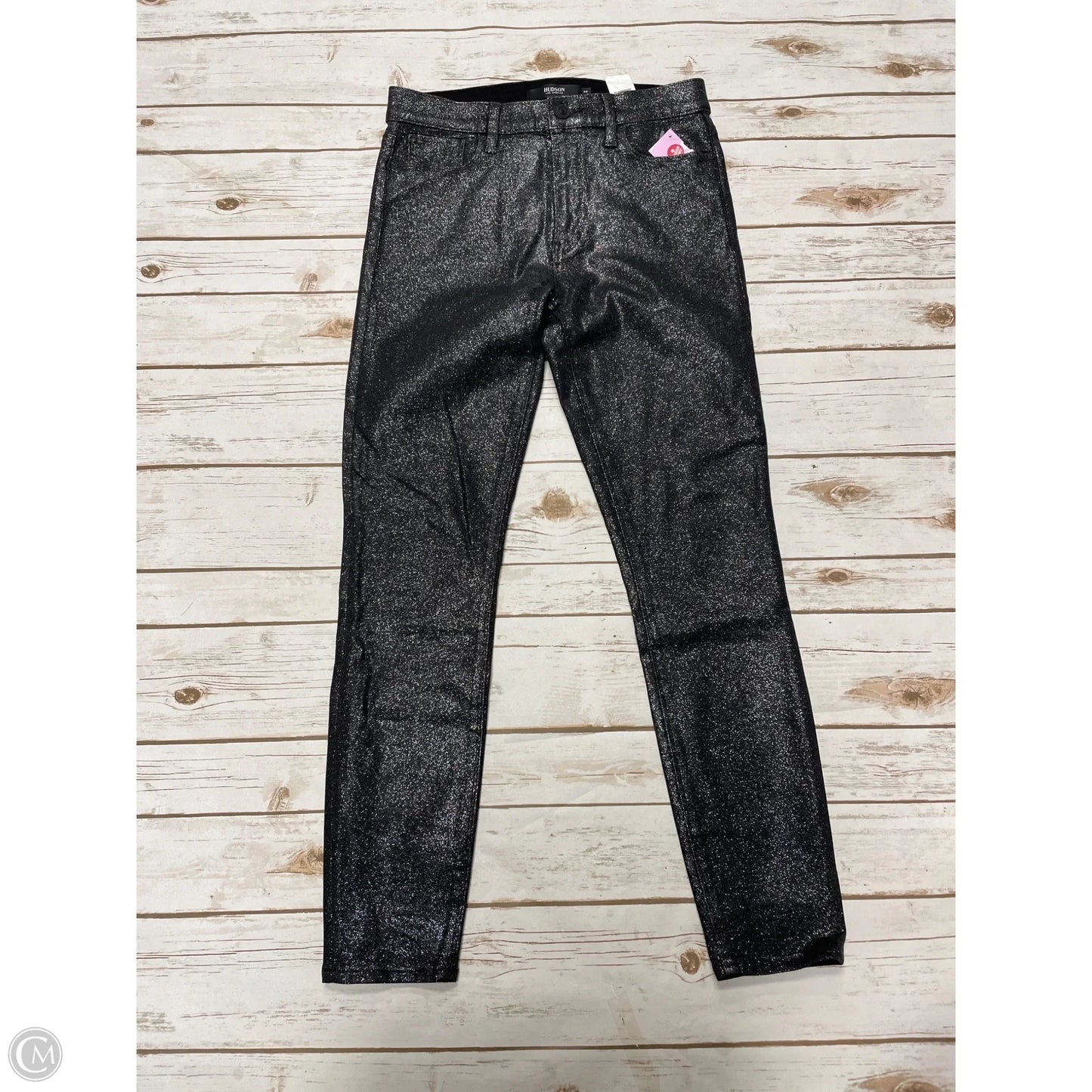 Jeans Skinny By Hudson In Black, Size: 6