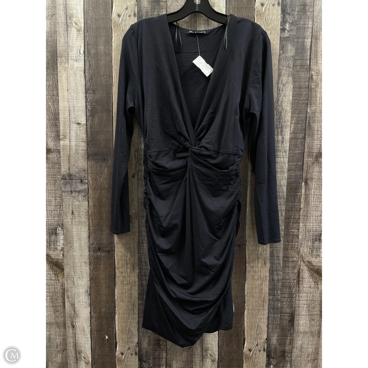 Dress Casual Short By Zara In Black, Size: L