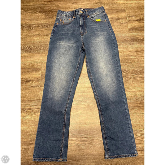 Jeans Designer By Frye In Blue Denim, Size: 4