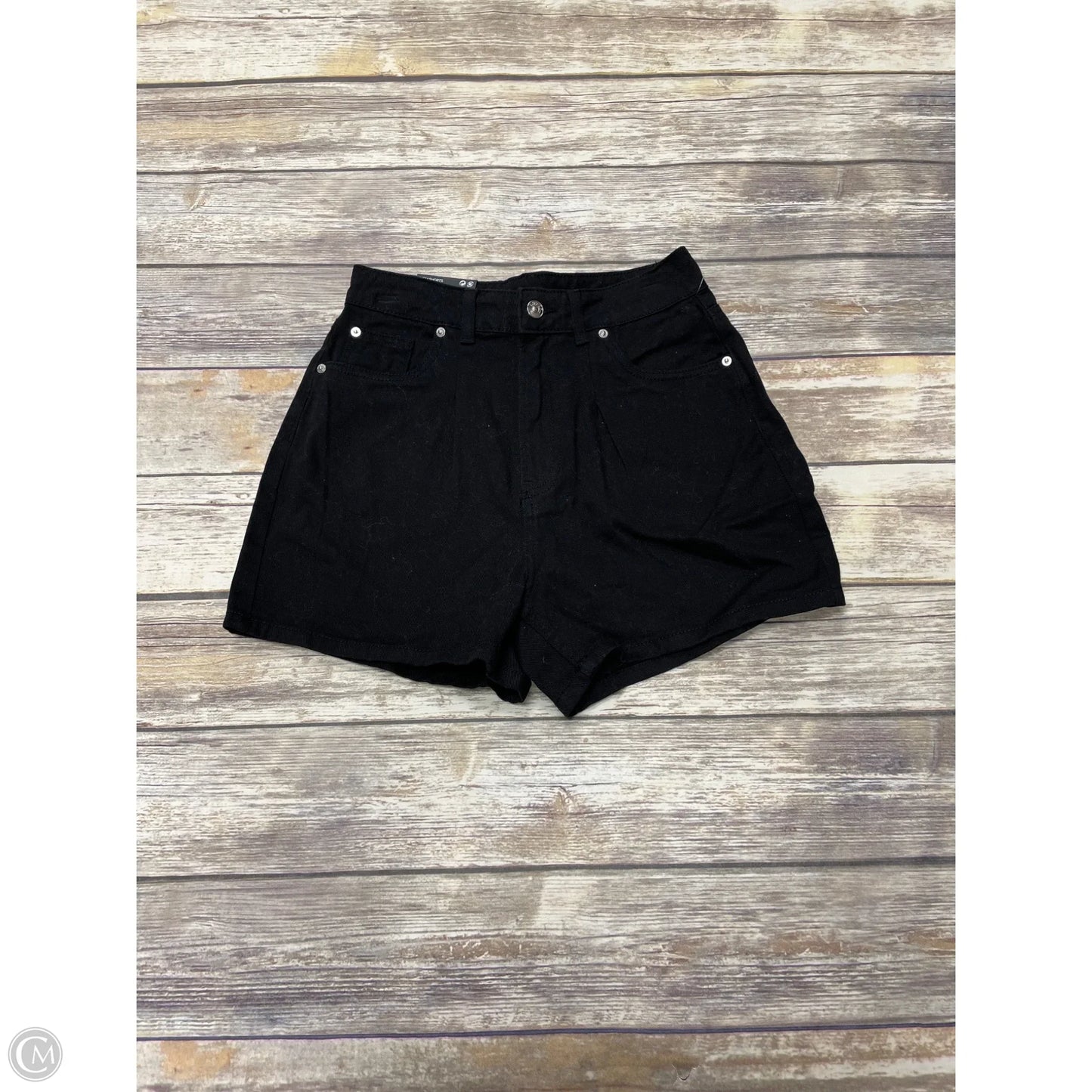 Shorts By Divided In Black Denim, Size: 4