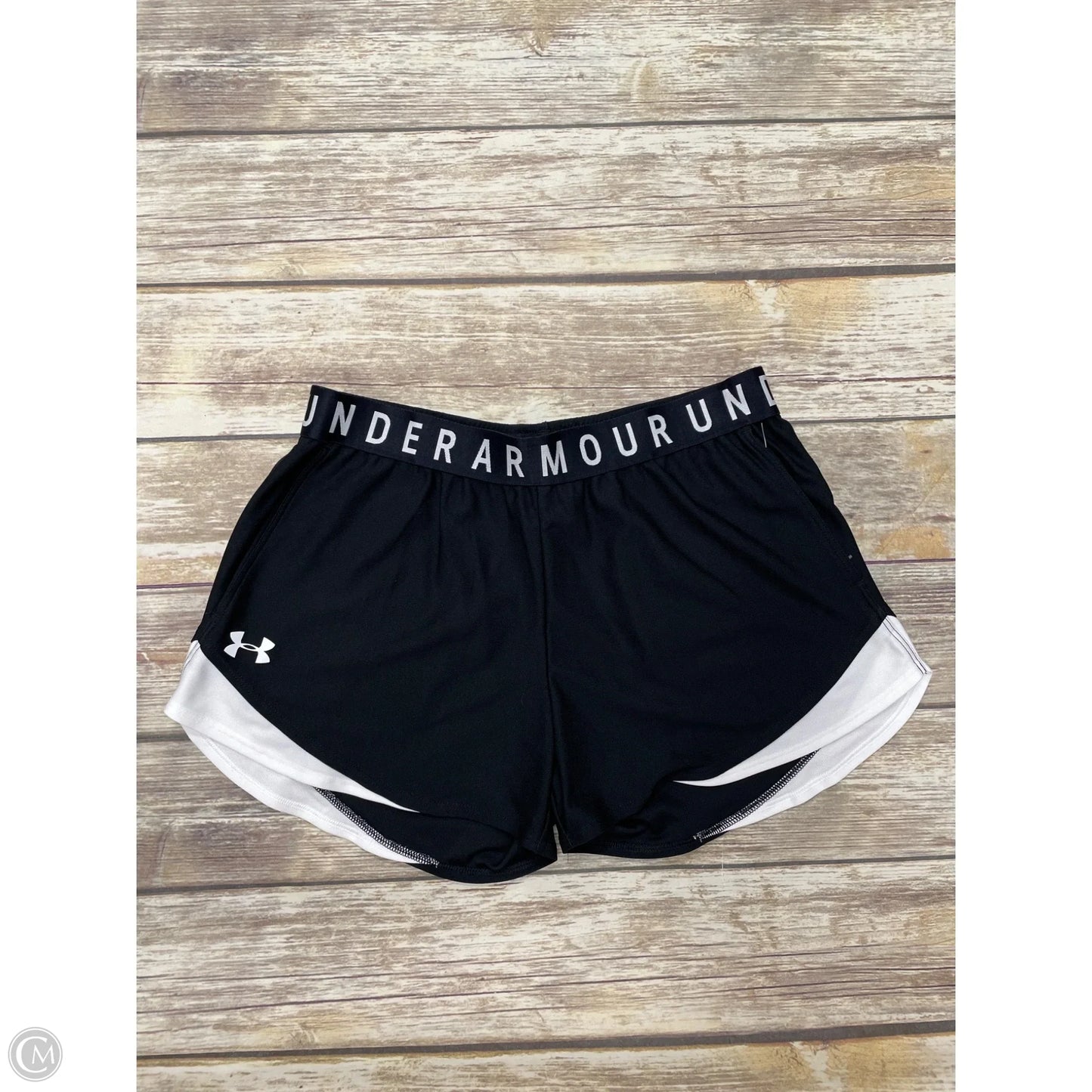 Athletic Shorts By Under Armour In Black, Size: M
