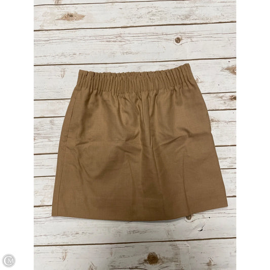 Skirt Mini & Short By J. Crew In Brown, Size: S