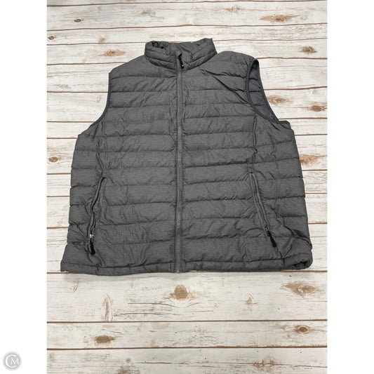 Vest Puffer & Quilted By 32 Degrees In Grey, Size: Xxl