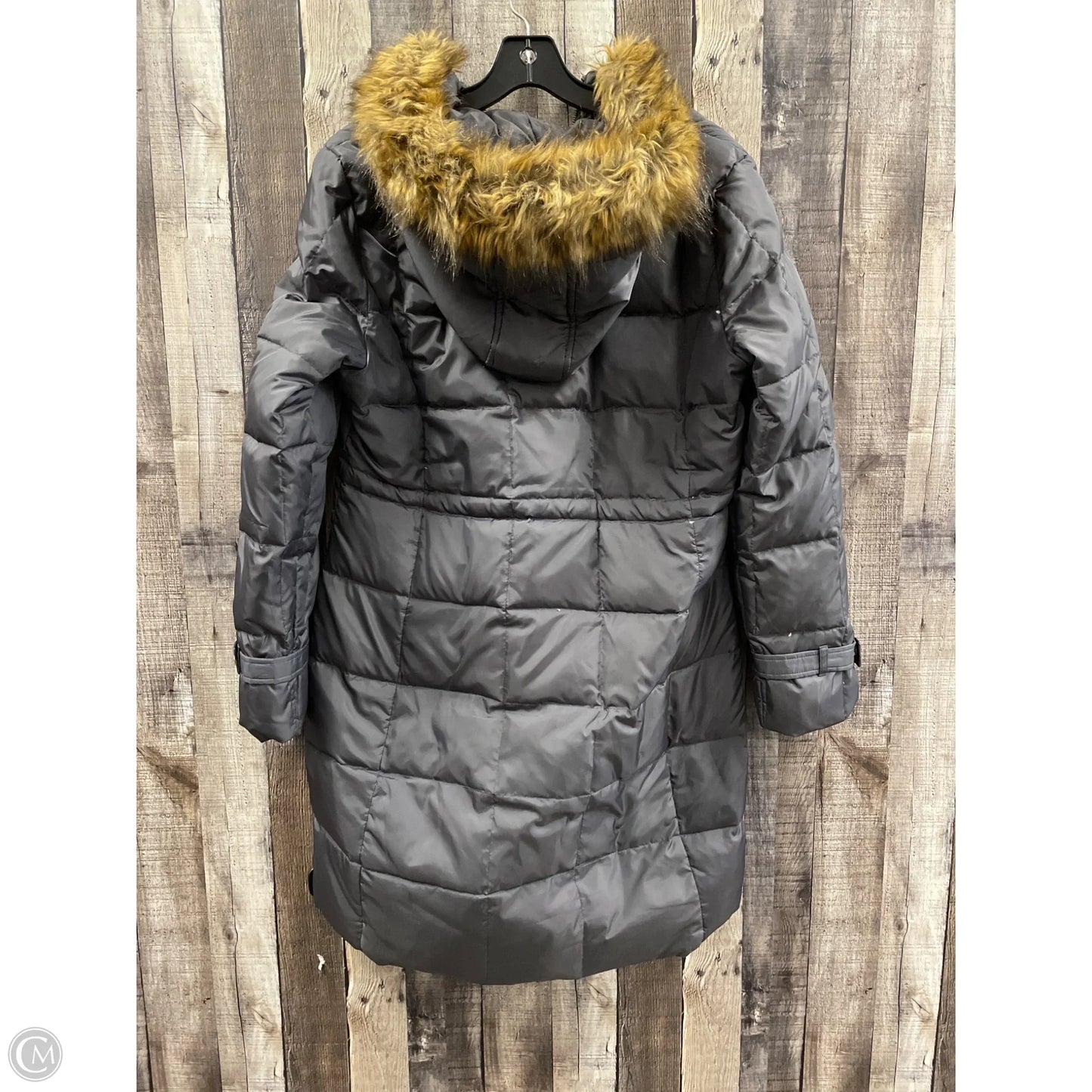 Coat Puffer & Quilted By Michael By Michael Kors In Grey, Size: L
