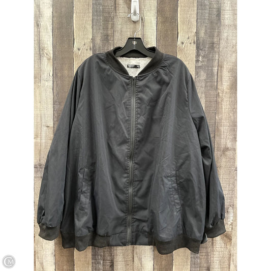 Jacket Faux Fur & Sherpa By Shein In Black, Size: 4x