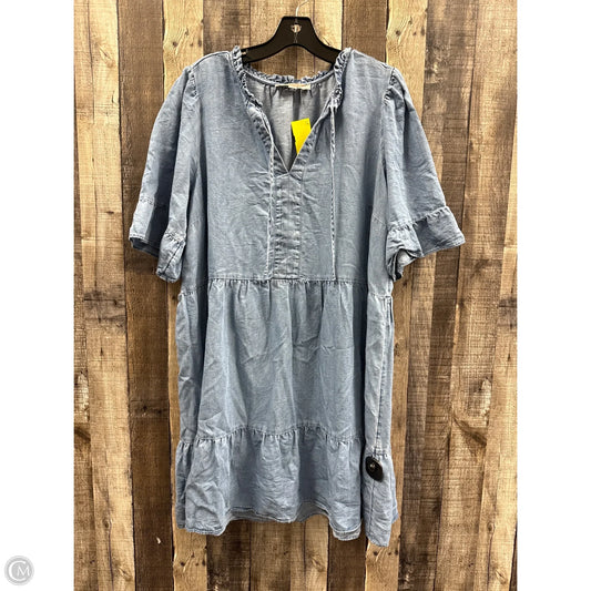 Dress Casual Short By Loft In Blue, Size: Xl