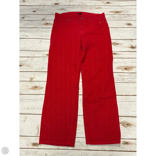 Pants Corduroy By J. Crew In Red, Size: 10