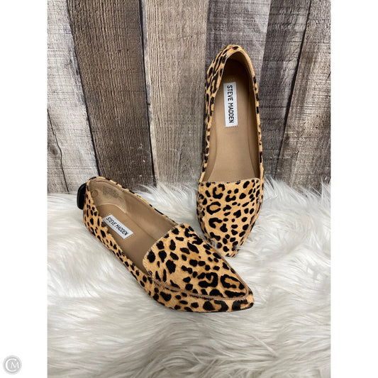 Shoes Flats By Steve Madden In Animal Print, Size: 8