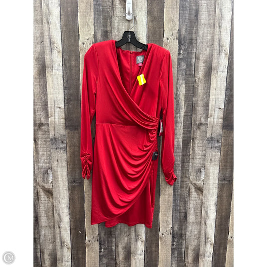 Dress Casual Short By Vince Camuto In Red, Size: M