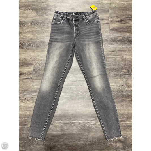 Jeans Skinny By Kut In Black Denim, Size: 6