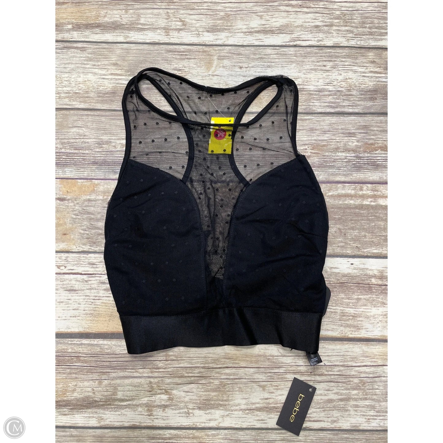Top Sleeveless By Bebe In Black, Size: M