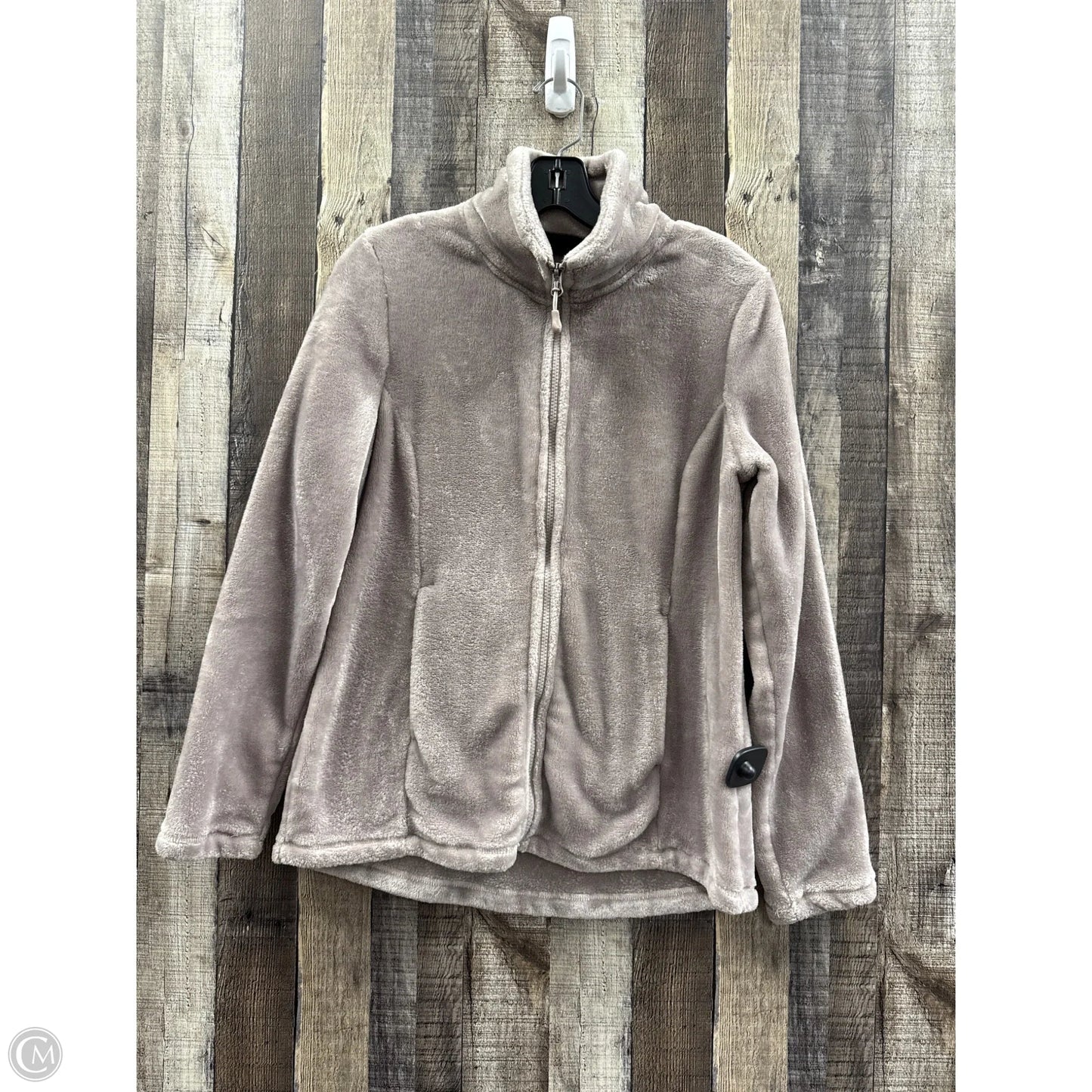 Jacket Fleece By 32 Degrees In Taupe, Size: M