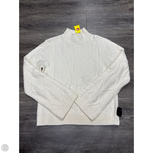 Sweater By Loft In Cream, Size: S