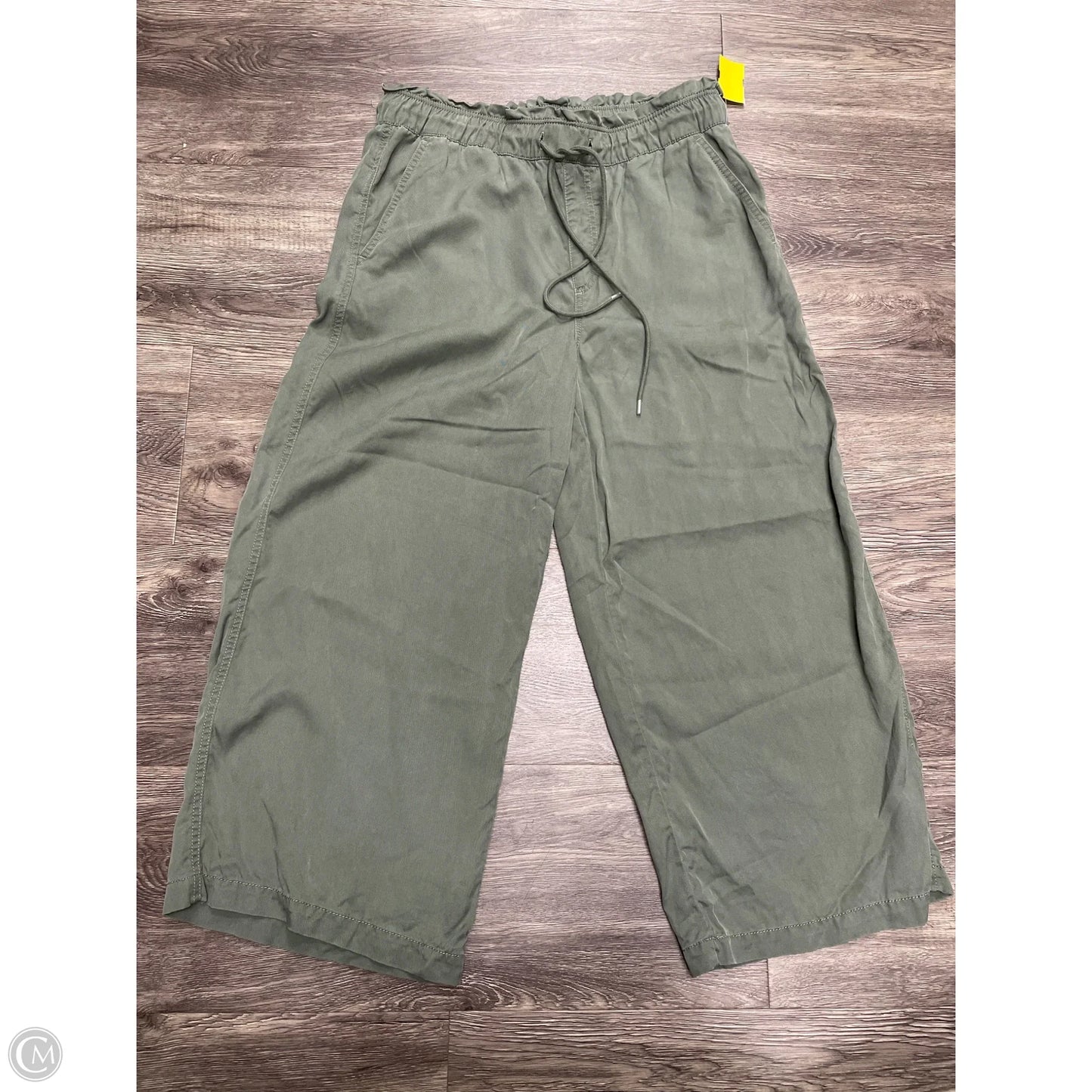 Pants Wide Leg By Loft In Green, Size: L