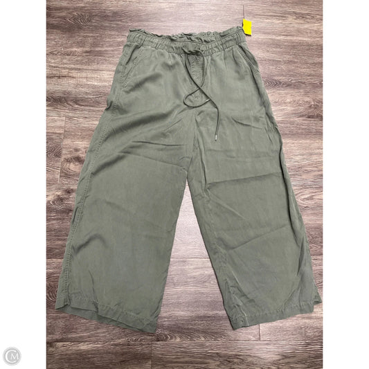 Pants Wide Leg By Loft In Green, Size: L