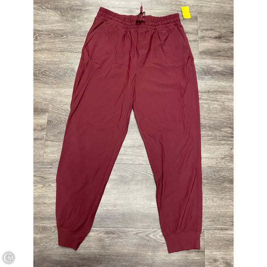 Athletic Pants By Old Navy In Maroon, Size: M