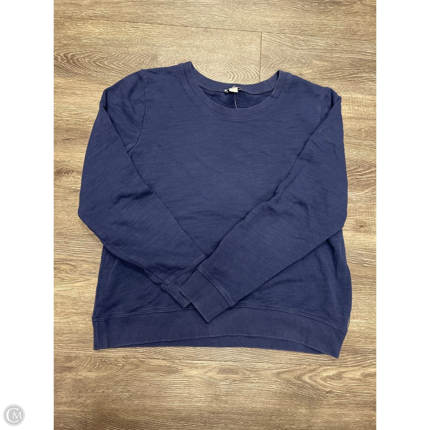 Top Long Sleeve By J. Crew In Blue, Size: M